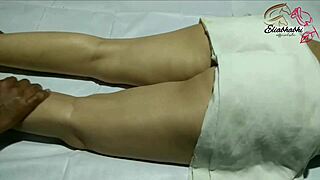 Want to see this Indian amateur lady giving a full body massage up close at home?