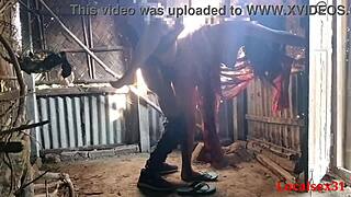 Red Saree Wife Outdoor Blowjob Official Video By Localsex31