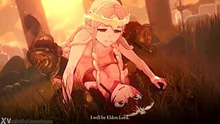 kindly miquella and anna anon in futanari animation