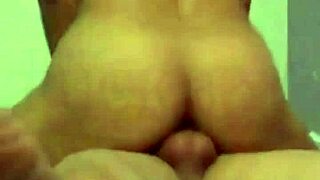 This is what happens when I film with my foot as camera, homemade video, don't look at my foot, watch the tight pussy ride for the creampie.