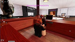 cheating roblox girl takes big black cock in anime hentai