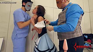 Gia Page Serves Beer from Ass Before Intense Anal and ATM Action. Kinky Domination Scene Unfolds.