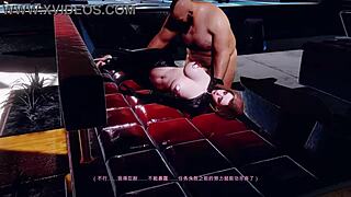 3D BBW Hot Asian Slut Fucked Hard by Fat Boss!