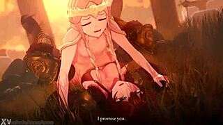 Miquella Anna's sexy hentai experience in 3D animation
