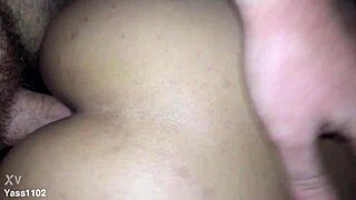 a latina brunette navigates cheating with a big white partner.