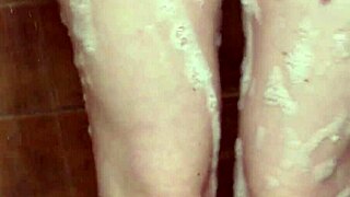 Hot Teen with Braces in Shower - Wanna See Her Get Wet and Wild?