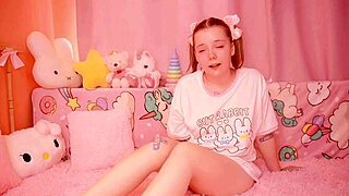 Step-Daughter with Pigtails Blackmails Step-Daddy for Spying on Her in the Shower