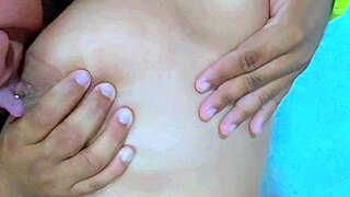 Fucking my stepsister bareback while her cuckold boyfriend records – I'm so lucky! 😏