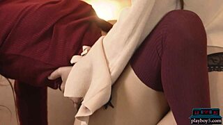 Two Ukrainian lesbian MILF babes Gloria Sol and Vivienne Solange explore big tits and asses in intimate sex