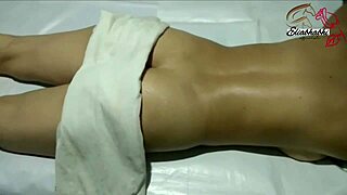 Want to see this Indian amateur lady giving a full body massage up close at home?