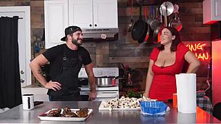 i'm always horny when i'm in the kitchen, just can't help myself sometimes