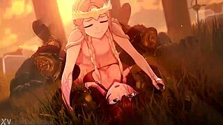 kindly miquella and anna anon in futanari animation