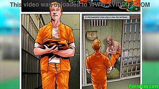 Behind Bars - First Day in Prison With Intense Gay Hardcore Action