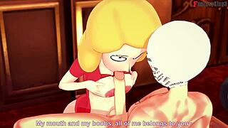 Beth Smith in a wild fantasy sex scene with Rick, blending innocence and hardcore action.