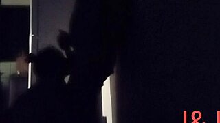 Wife wanted to do it in the dark, hidden spot at home