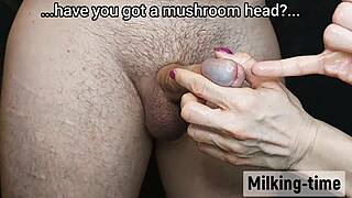 i crave dirty foreskin play during milking handjob sessions