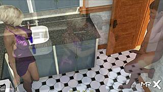 Retrieving the Past Involves Kitchen Riding and Fucking