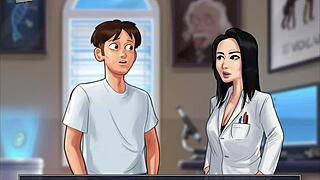 Narrating the events in summertime saga episode 36