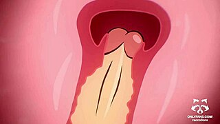 Compilación animada de corridas con mamadas y creampies