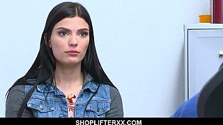 CREEPY SECURITY OFFICER FUCKS HOT TEEN 18+ AT WORK