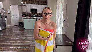 my stepmom got caught skinny dipping, it’s so embarrassing!