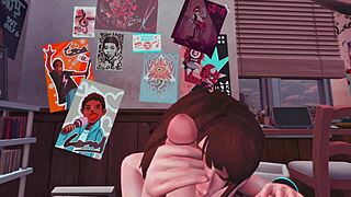 Perverted Futanari Chloe Arranges Anal Sex.