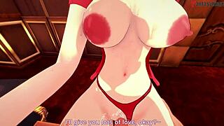 Beth Smith in a wild fantasy sex scene with Rick, blending innocence and hardcore action.