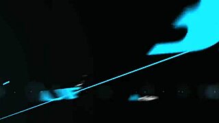 two tattooed women play with toys