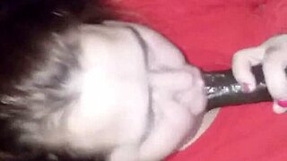 i'm suckin this dick for the first time, sloppy like