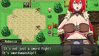 Uma Garota Ruiva Vai Salvar O Garoto Que Ama De Um Grupo De Bandidos - Rebecca And The Sword Of Nasty Curses - Parte 1