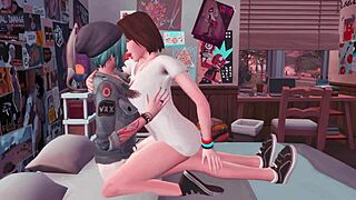 Perverted Futanari Chloe Arranges Anal Sex.