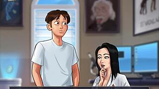 Narrating the events in summertime saga episode 36