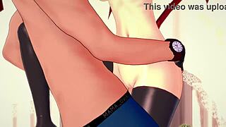 Etna from Disgaea Takes Off Her Bikini for Some Fun