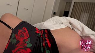 stepmom ends up sharing a hotel bed with me for the whole weekend, things got wild.