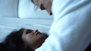 Desi Dhabi Teases with Sensual Moves for Boyfriend Maya in MMS