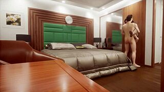 live with mary in hot sex scene from the game 😏