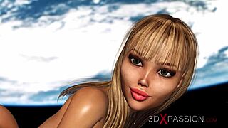 3D porn with extreme anal and deepthroat action