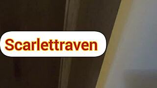 Kinky dirty talking milf role plays with her husband