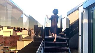 Babe teases pussy and anal with toys for real orgasm. She preps for a wild party.