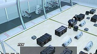 Stranded In Space With Busty Indian Milf.