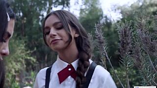 Jane Wilde and April Olsen get their pussies licked hard!