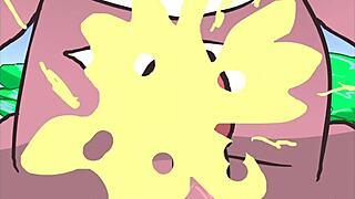 pokemon animation trio getting wild with hard banging