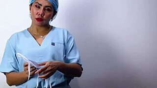 Medical glove fetish ASMR session with Dominafire, so kinky! 😘