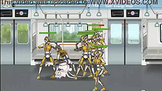 Hentai game showcases magical angel fairy princess in a stunning new erotic video.