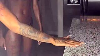 Strapping my best friend for the first time in this bisexual hentai adventure