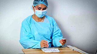 Medical glove fetish ASMR session with Dominafire, so kinky! 😘