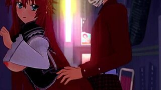 Rias Gremory craves more from Issei in hentai madness