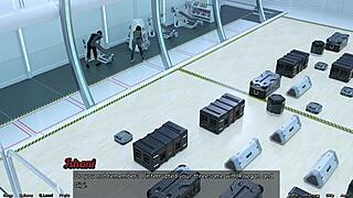 Stranded In Space With Busty Indian Milf.