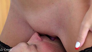 wife, do ya love how i lick your pussy close up till ya happy?