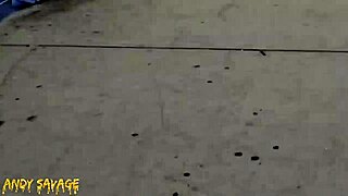 Hey babe, watch this big tits ebony milf take a massive cumshot